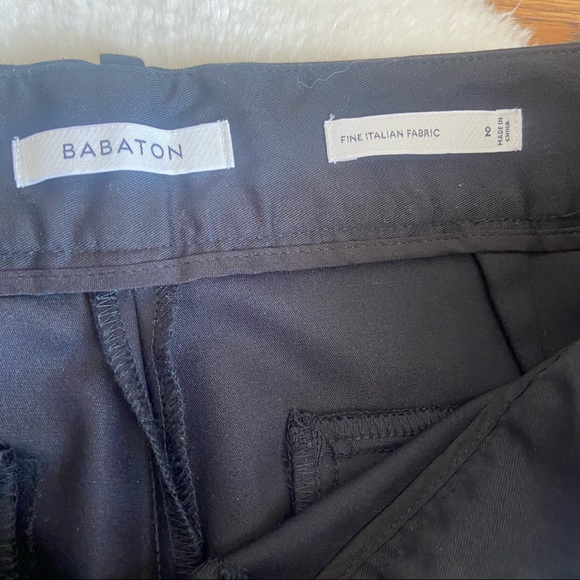 Aritzia Babaton Elliot cropped Pants Black - Picture 6 of 12